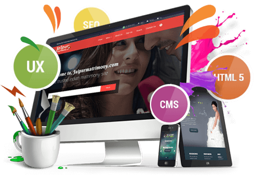 dynamic website design image
